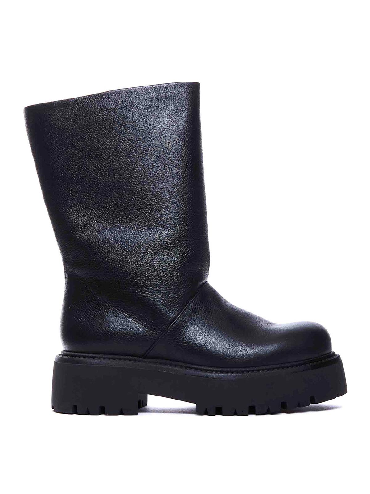 Black Deva Booties 256105BLACK (PALOMA BARCELÓ / ブーツ ) | PALOMA BARCELÓ (パロマバルセロ)