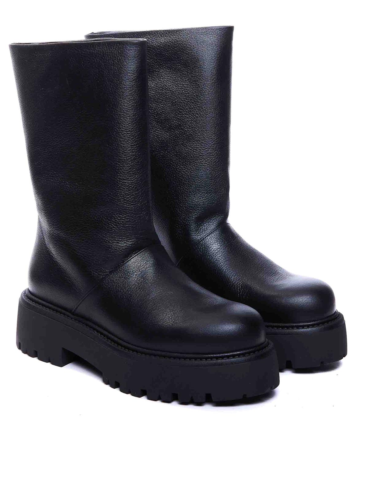 Black Deva Booties 256105BLACK (PALOMA BARCELÓ / ブーツ ) | PALOMA BARCELÓ (パロマバルセロ)(3)