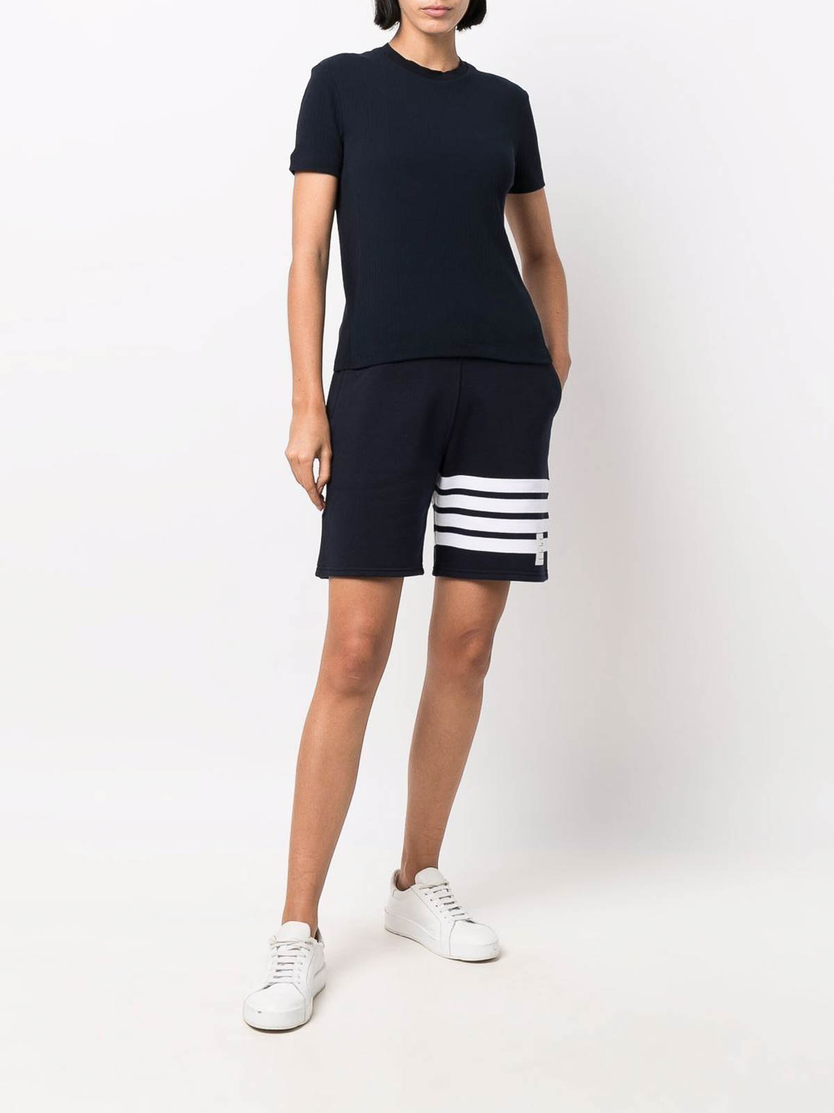 Four-Bar Stripe Track Shorts FJQ056A00535415 (Thom Browne / ショートパンツ ) | Thom Browne (トム・ブラウン)(1)