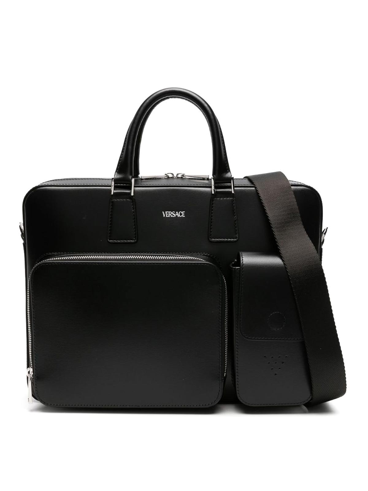 Briefcase Calf Leather 10144831A093081B00P (VERSACE / ビジネス・トラベルバッグ ) | VERSACE (ヴェルサーチェ)