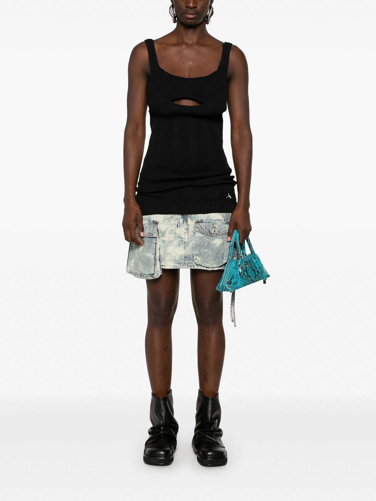 Layered Tank Top 247WCT322J048100 (THE ATTICO / タンクトップ・キャミソール ) | THE ATTICO (ジ・アティコ)(1)