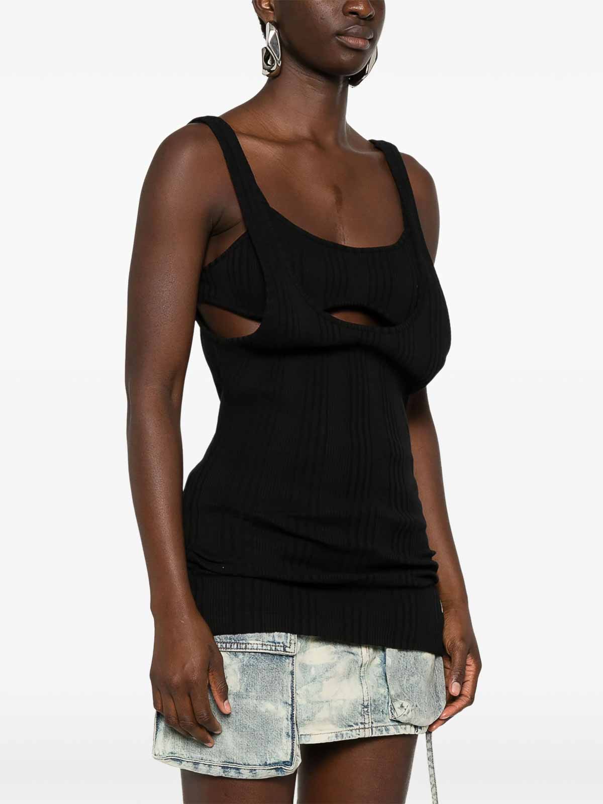 Layered Tank Top 247WCT322J048100 (THE ATTICO / タンクトップ・キャミソール ) | THE ATTICO (ジ・アティコ)(2)