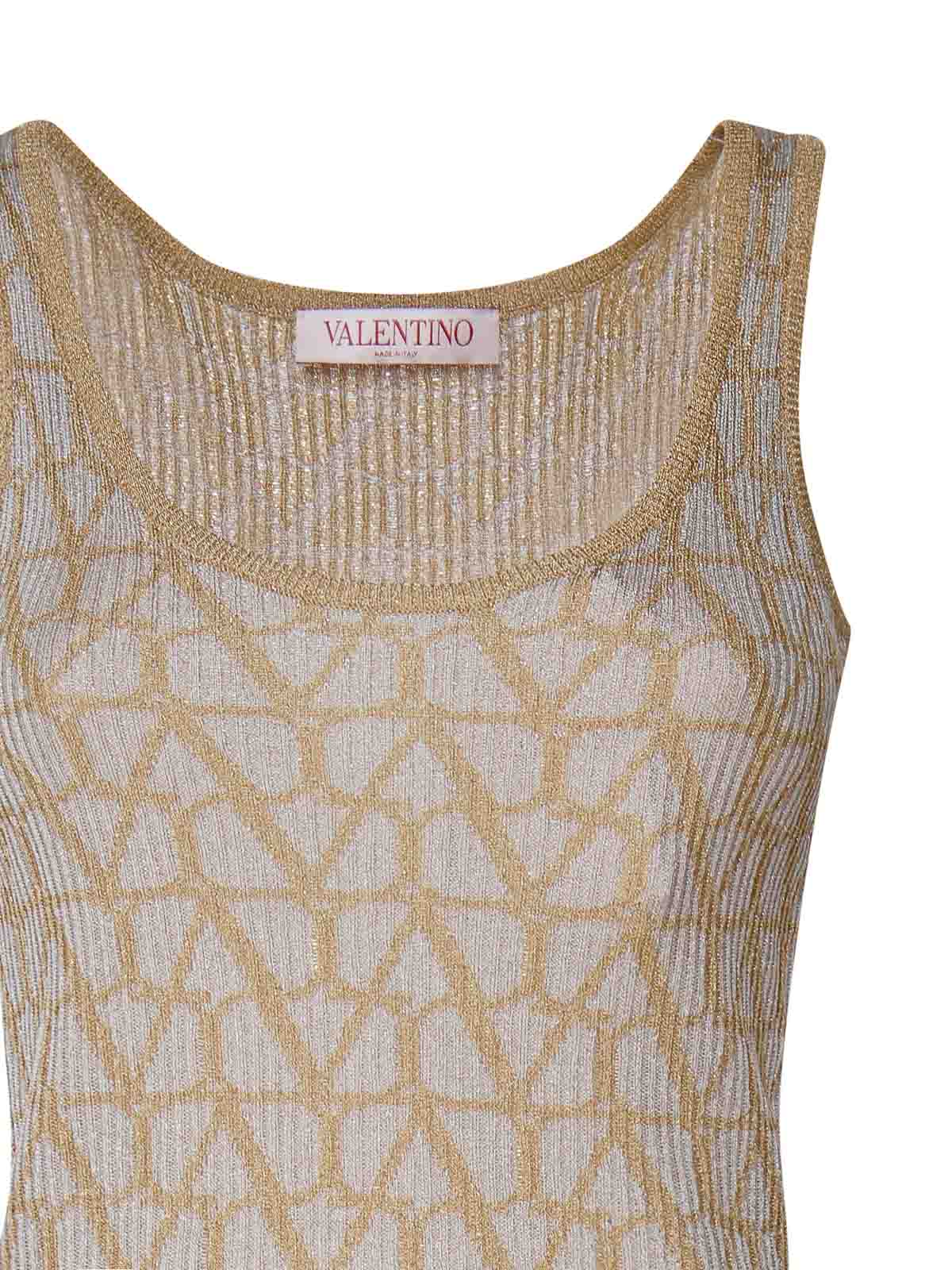 Top Toile Iconograph 5B3KM05H8P2L01 (Valentino Garavani / タンクトップ・キャミソール ) | Valentino Garavani (ヴァレンティノ)(2)
