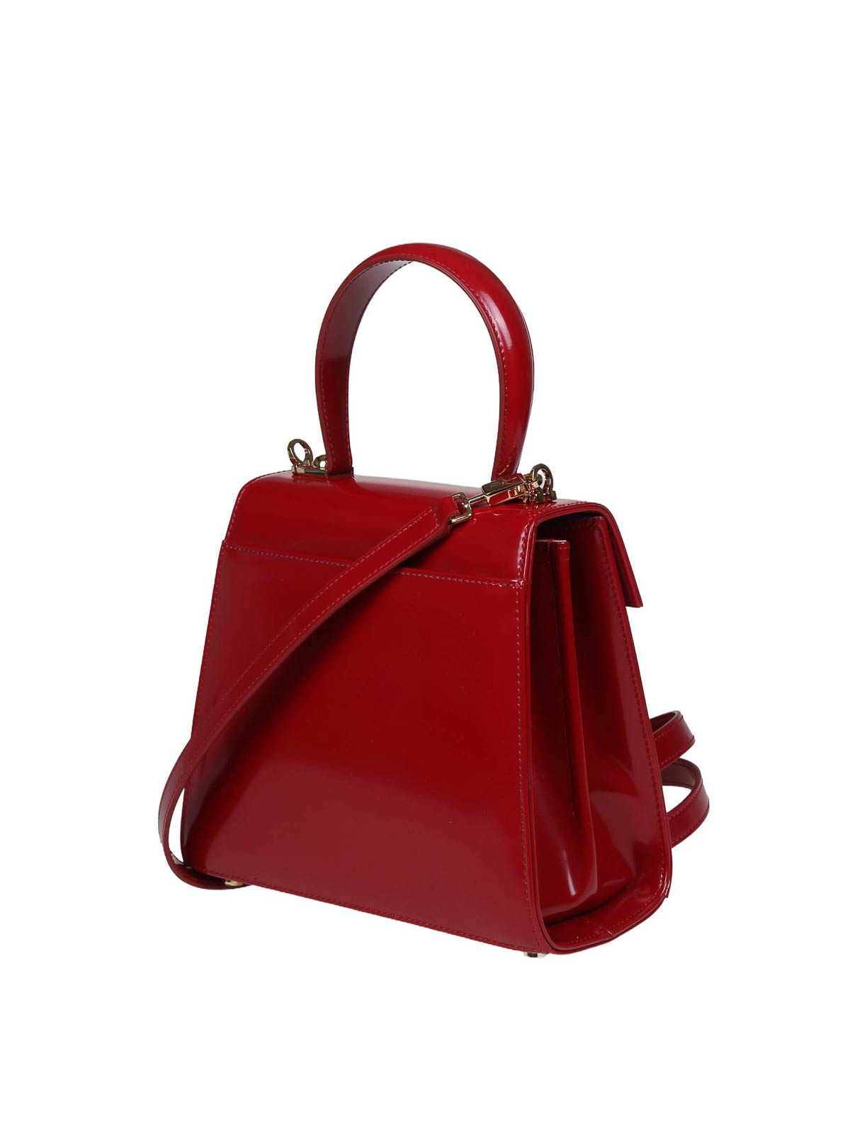 Top Handle S Bag In Red Calfskin 212193ROSSO (FERRAGAMO / ハンドバッグ・ショルダーバッグ ) | FERRAGAMO (フェラガモ)(2)