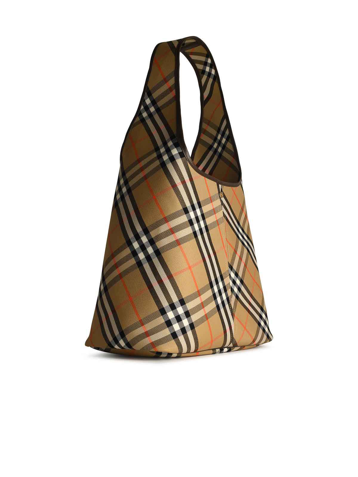 Large Beige Cotton Bag 8094145 (Burberry / ハンドバッグ・ショルダーバッグ ) | Burberry (バーバリー)(1)
