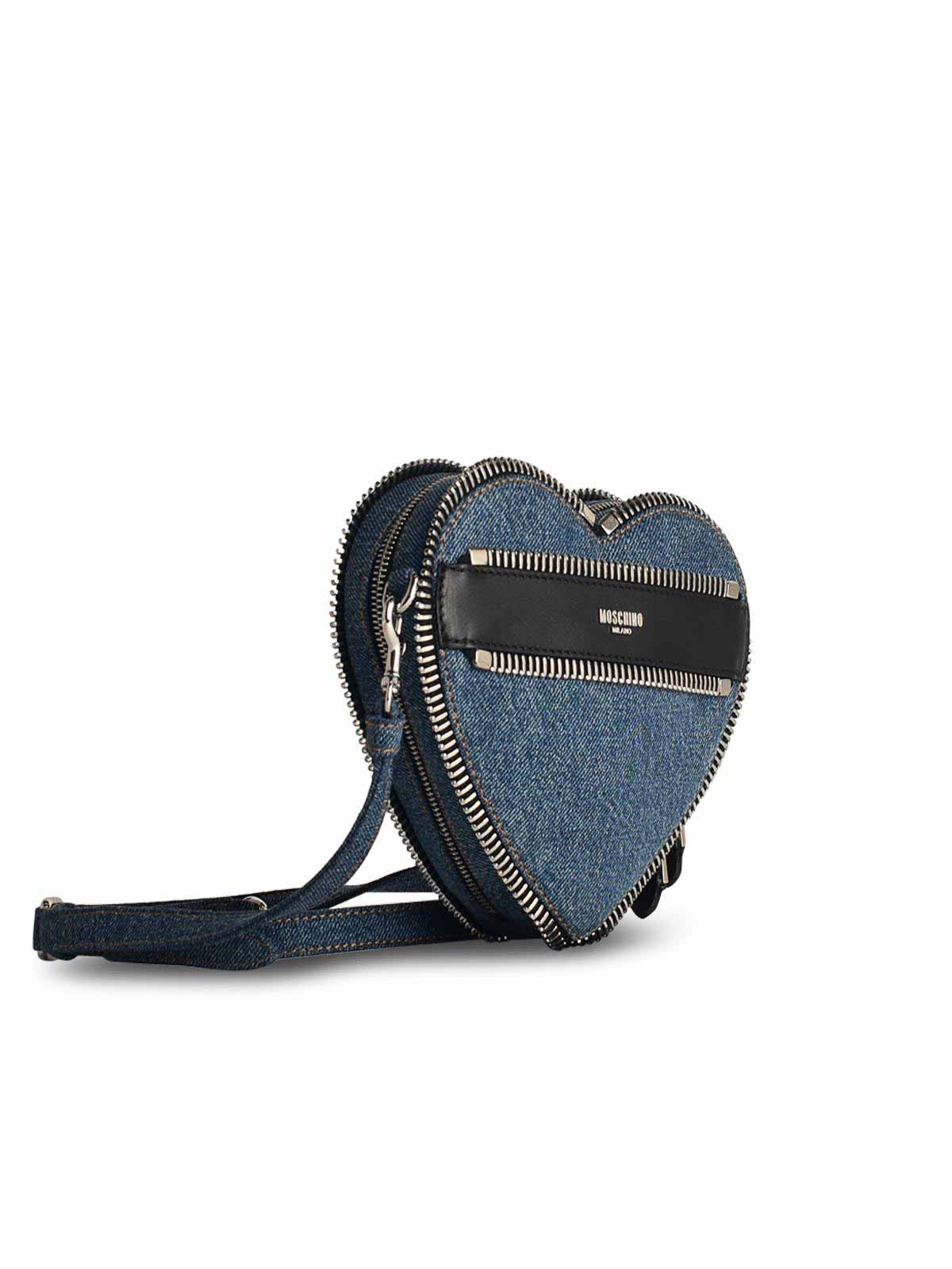 Blue Denim Crossbody Bag 736482181295 (MOSCHINO / ハンドバッグ・ショルダーバッグ ) | MOSCHINO (モスキーノ)(1)