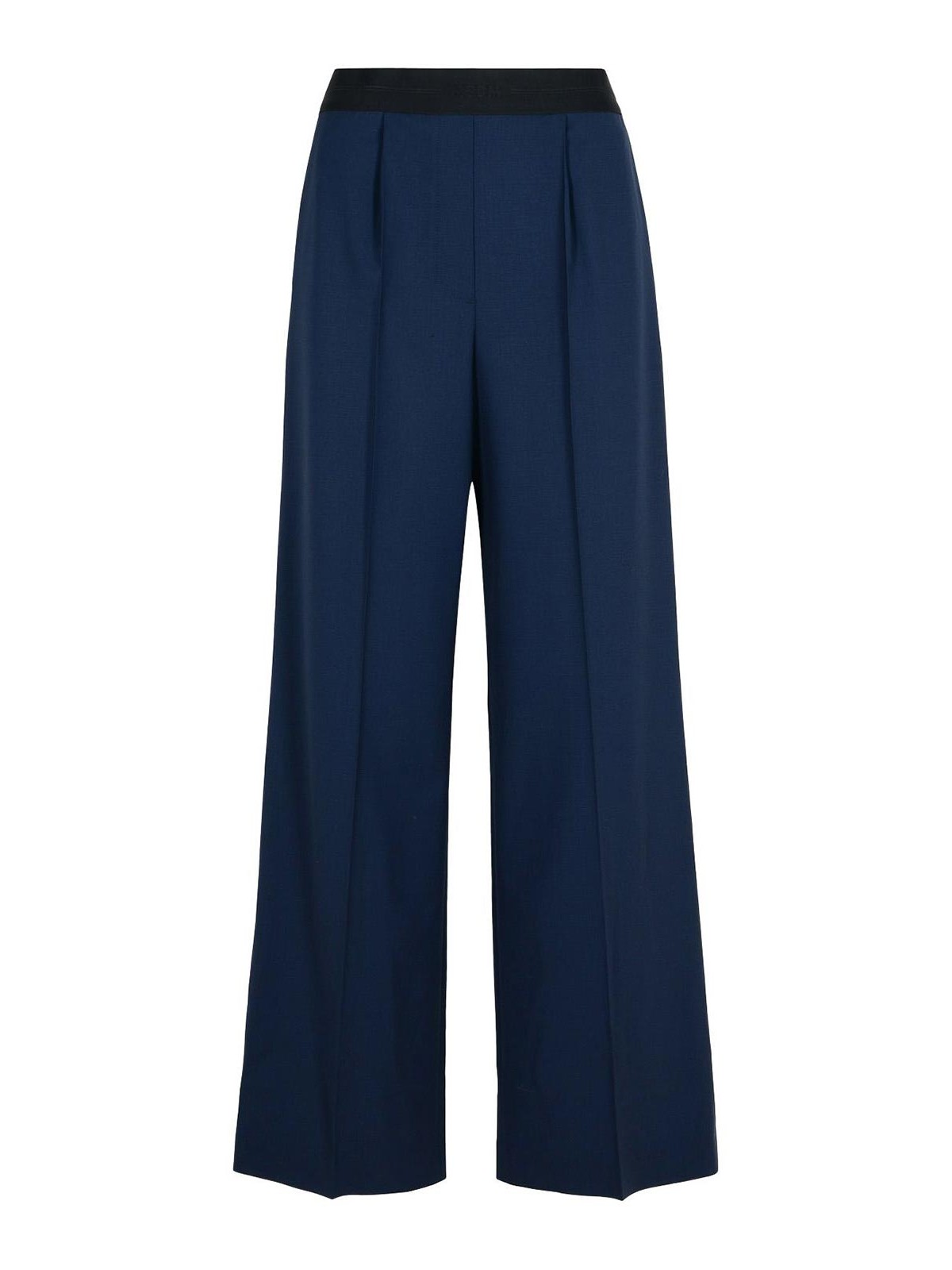 Navy Virgin Wool Pants 3741MDP1424750688 (MSGM / パンツ ) | MSGM (エムエスジーエム)