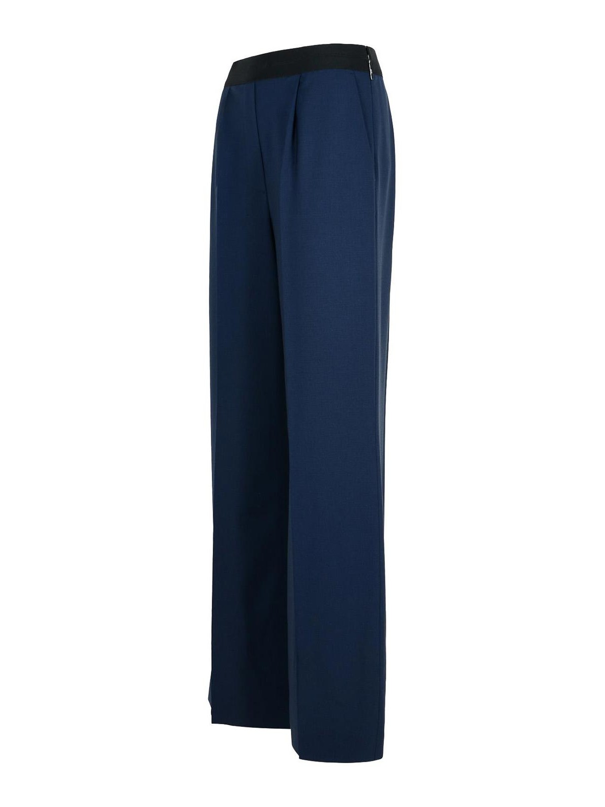 Navy Virgin Wool Pants 3741MDP1424750688 (MSGM / パンツ ) | MSGM (エムエスジーエム)(2)