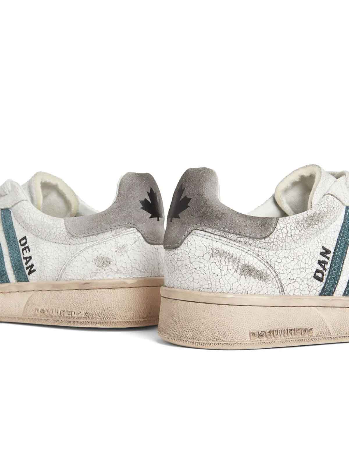 Distressed Boxer Low-Top Sneakers SNM036443107846M1367 (Dsquared2 / スニーカー ) | Dsquared2 (ディースクエアード)(3)