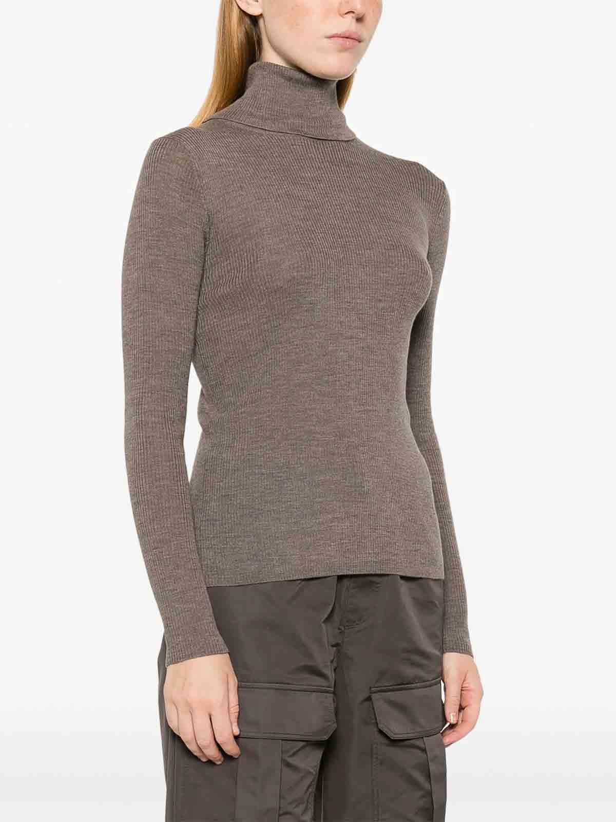 Leila Turtle-Neck Ribbed-Knit Jumper D512659LEILA24026 (P.A.R.O.S.H. / ニット・セーター・カーディガン ) | P.A.R.O.S.H. (パロッシュ)(2)
