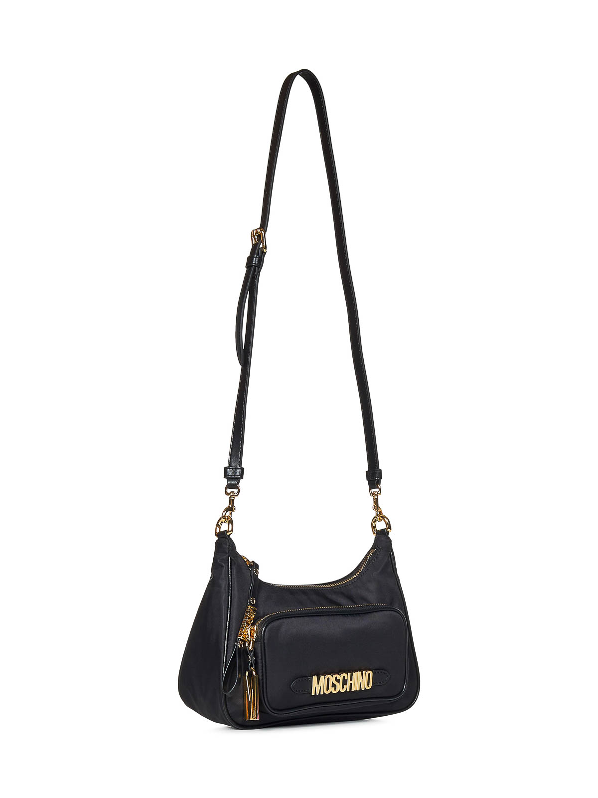 Black Nylon Shoulder Bag 738182023555 (MOSCHINO / ハンドバッグ・ショルダーバッグ ) | MOSCHINO (モスキーノ)(1)