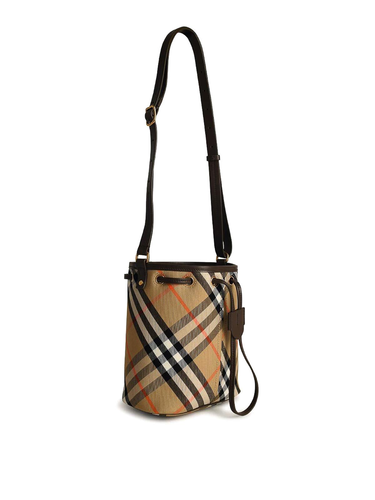 Bucket Bag In Beige Cotton Blend 8093804 (Burberry / ハンドバッグ・ショルダーバッグ ) | Burberry (バーバリー)(1)