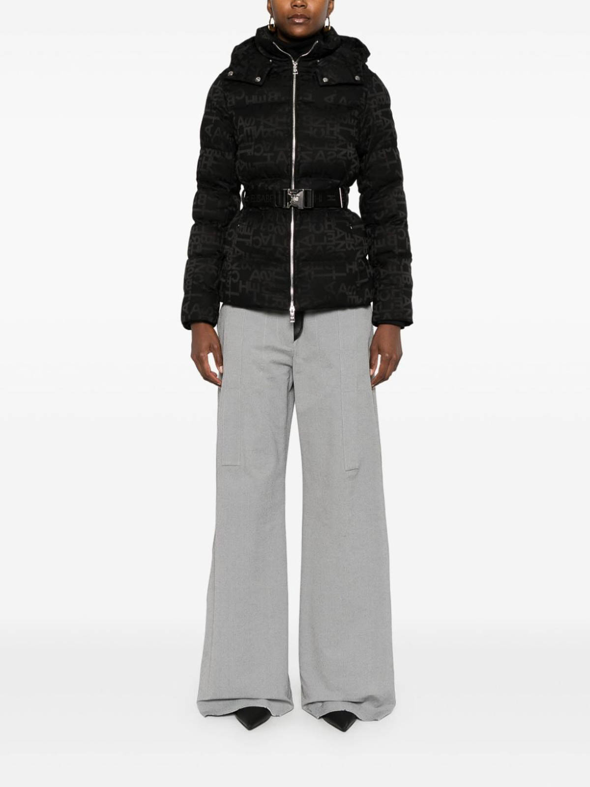 Down Jacket PI70D46E2110 (Elisabetta Franchi / ダウンジャケット・コート ) | Elisabetta Franchi (エリザベッタ フランキ)(3)