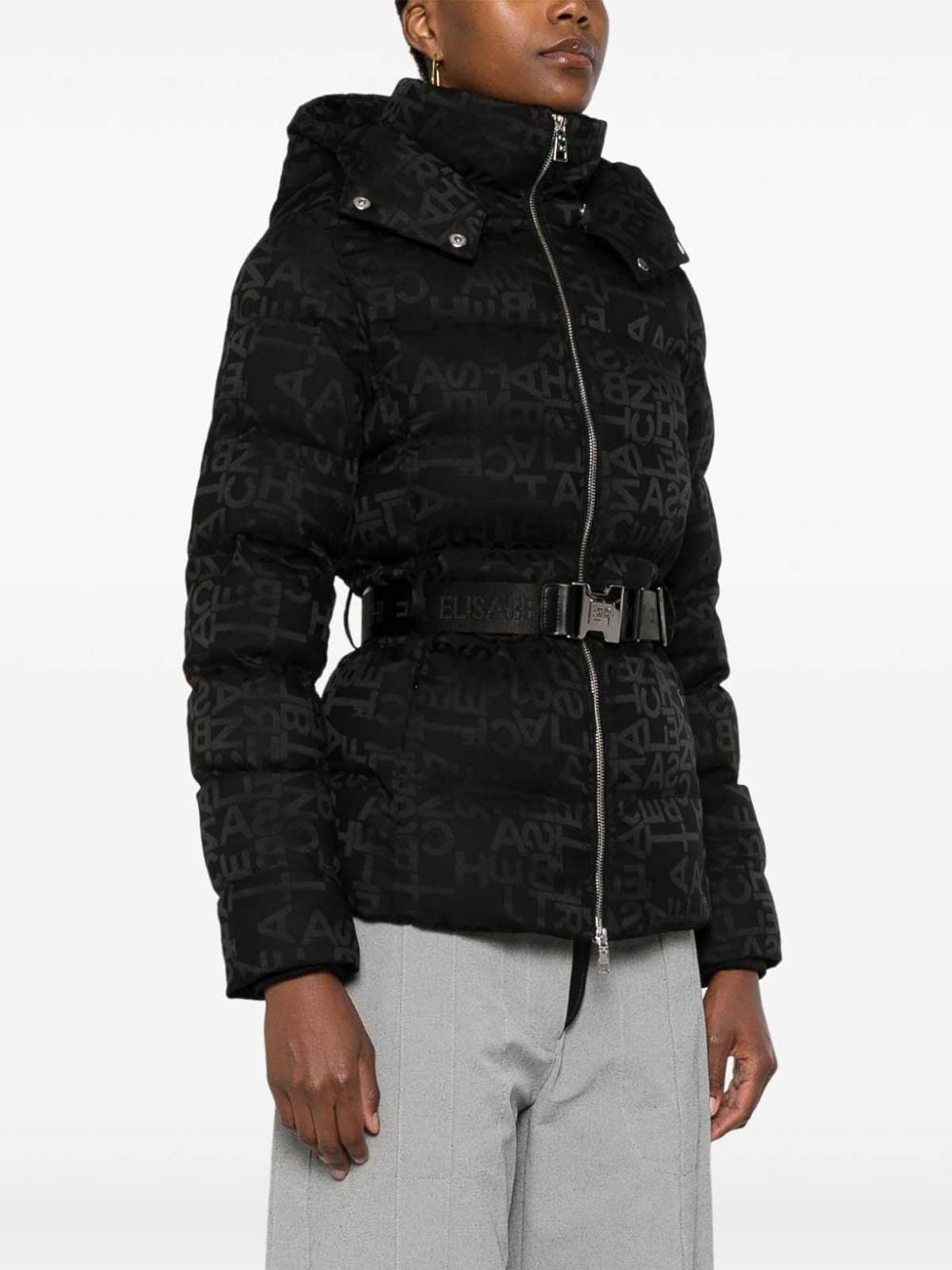 Down Jacket PI70D46E2110 (Elisabetta Franchi / ダウンジャケット・コート ) | Elisabetta Franchi (エリザベッタ フランキ)(4)