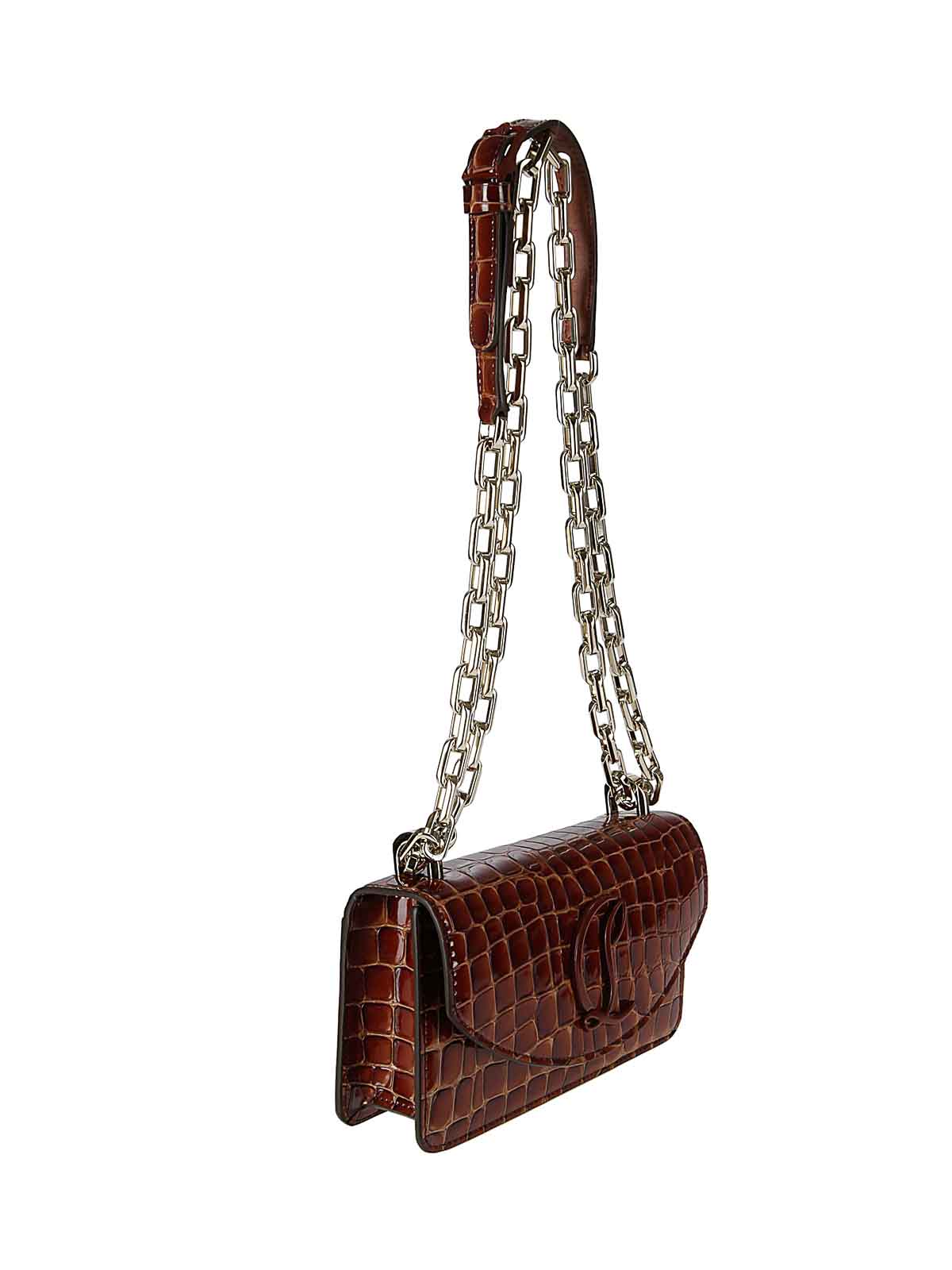 Loubi54 Chain Crossbody Small 32450787023ACAJOU (Christian Louboutin / ハンドバッグ・ショルダーバッグ ) | Christian Louboutin (クリスチャン ルブタン)(1)