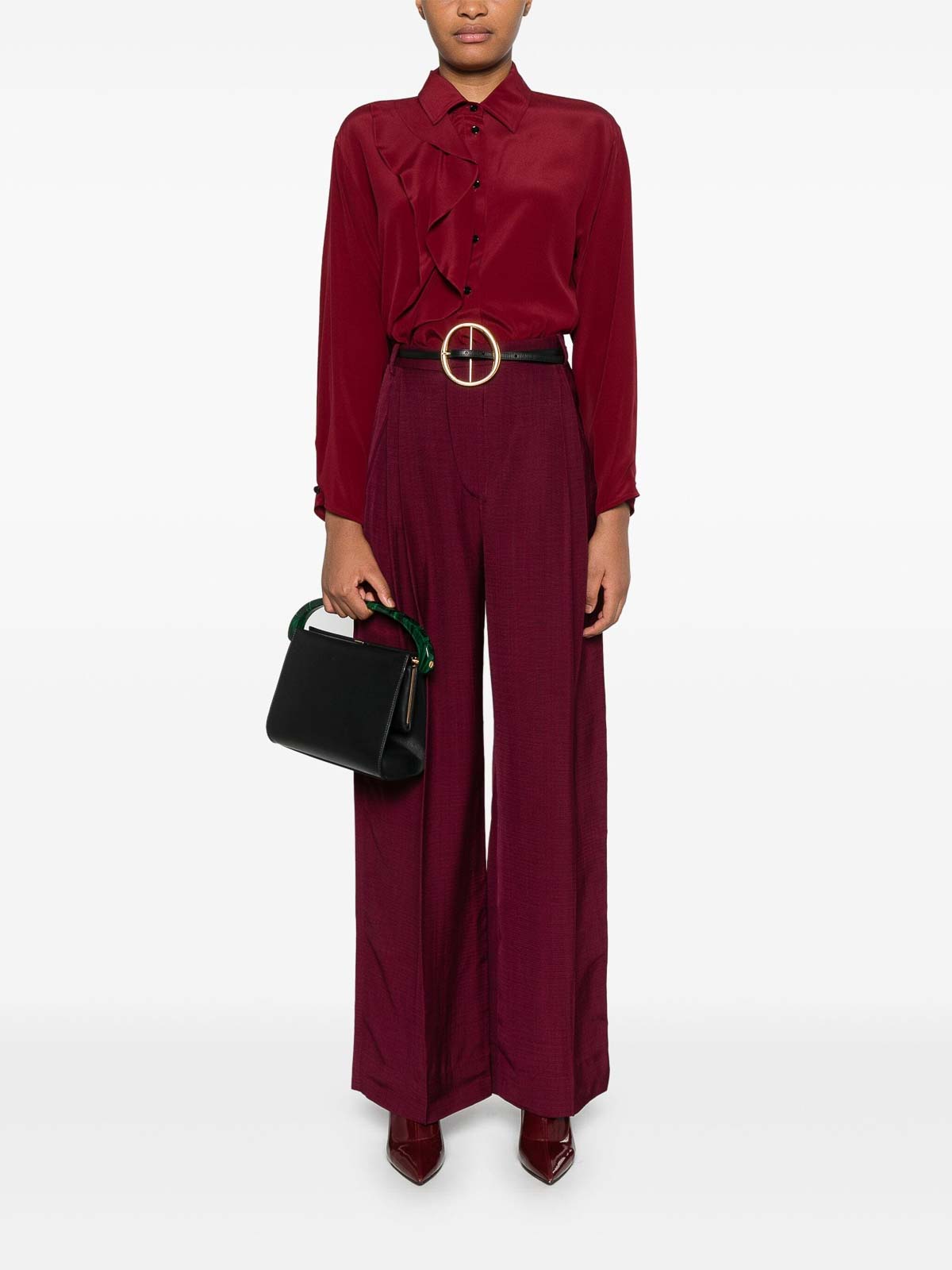 Ruffle Details Blouse 1424WSH005865A560 (VICTORIA BECKHAM / シャツ・ブラウス ) | VICTORIA BECKHAM (ヴィクトリア ベッカム)(1)