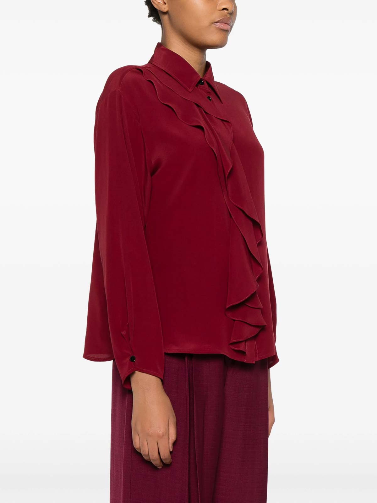 Ruffle Details Blouse 1424WSH005865A560 (VICTORIA BECKHAM / シャツ・ブラウス ) | VICTORIA BECKHAM (ヴィクトリア ベッカム)(2)