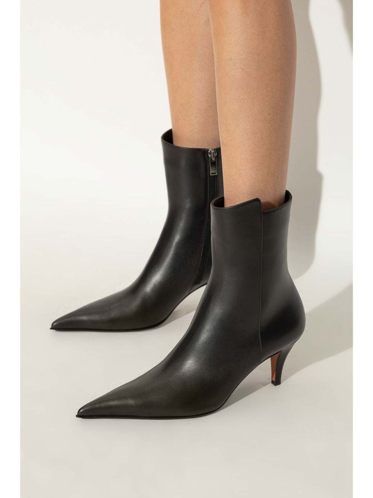 Leather Ankle Boots 808279WHABP1000 (Alexander McQUEEN / ブーツ ) | Alexander McQUEEN (アレキサンダー・マックイーン)(4)