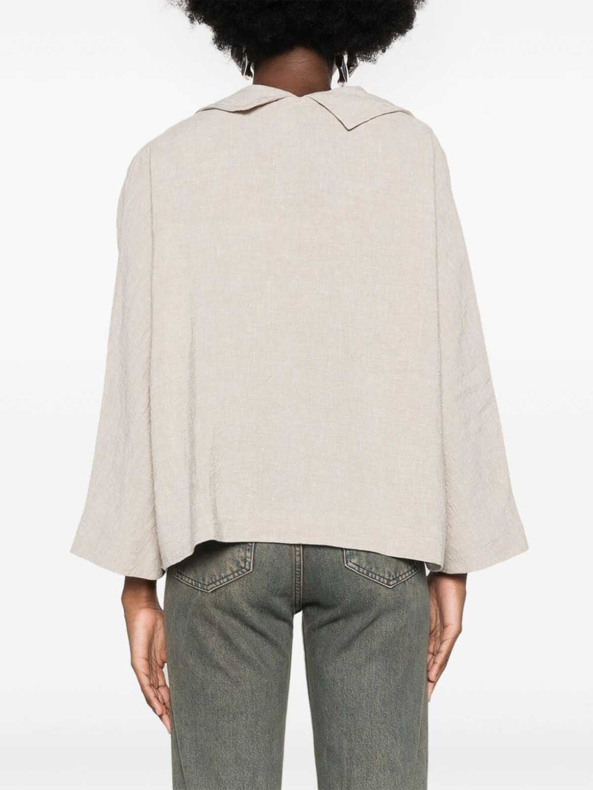 Giacca Jacket Peonia Nido GI154AI2716NATURALE (daniela gregis / ブレザー・ジャケット ) | daniela gregis (ダニエラ グレジス)(5)