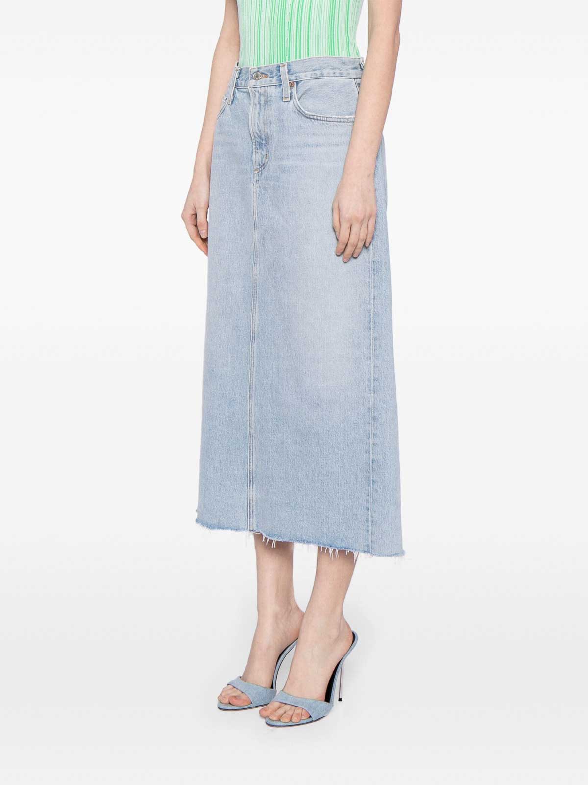 Midi skirt 30561141PRACTICE (AGOLDE / スカート ) | AGOLDE (エーゴールドイー)(2)