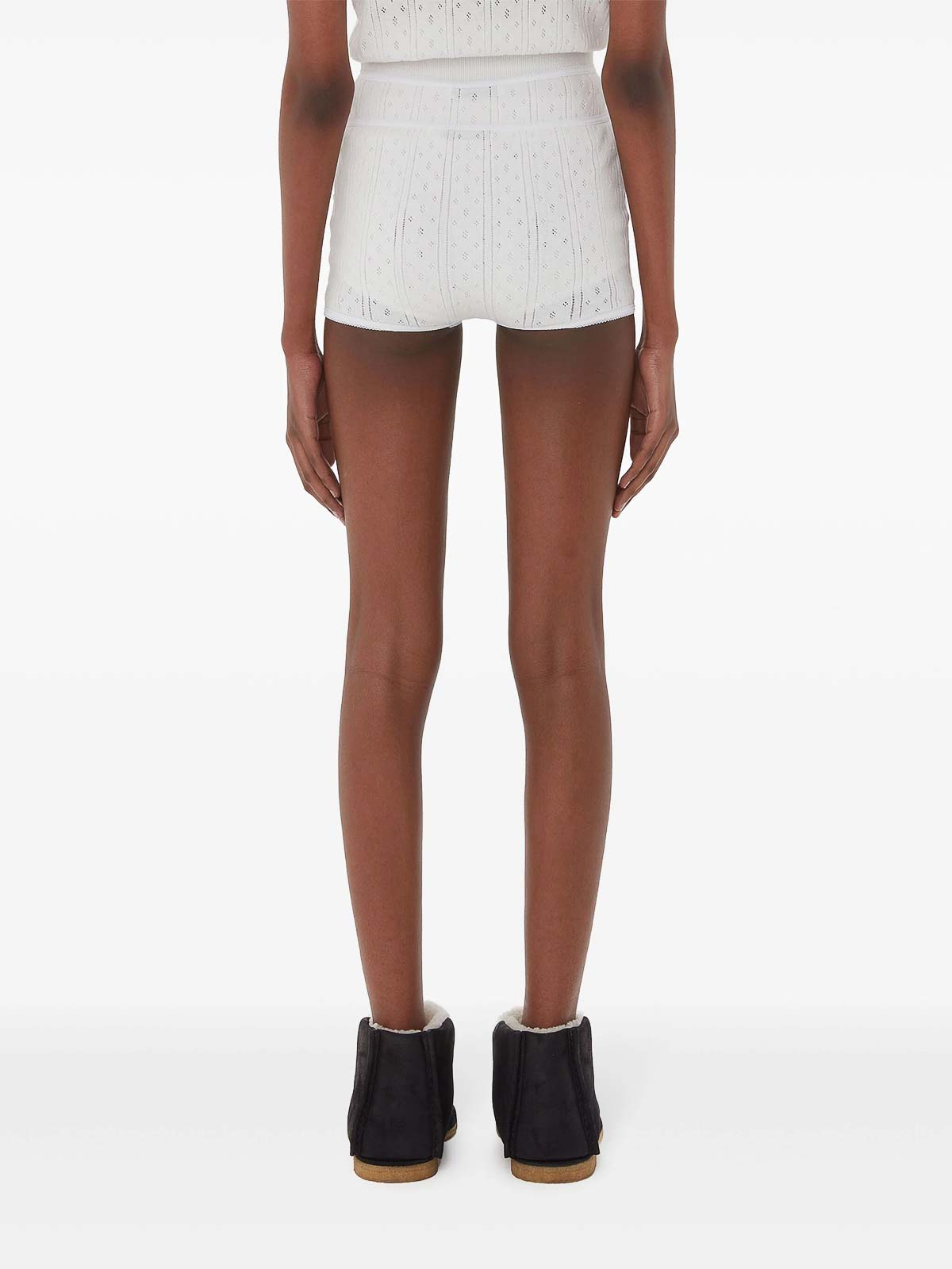 Double-Layer Pointelle Shorts KW1278YN0389001 (JW Anderson / ショートパンツ ) | JW Anderson (ジェイダブリュー アンダーソン)(3)