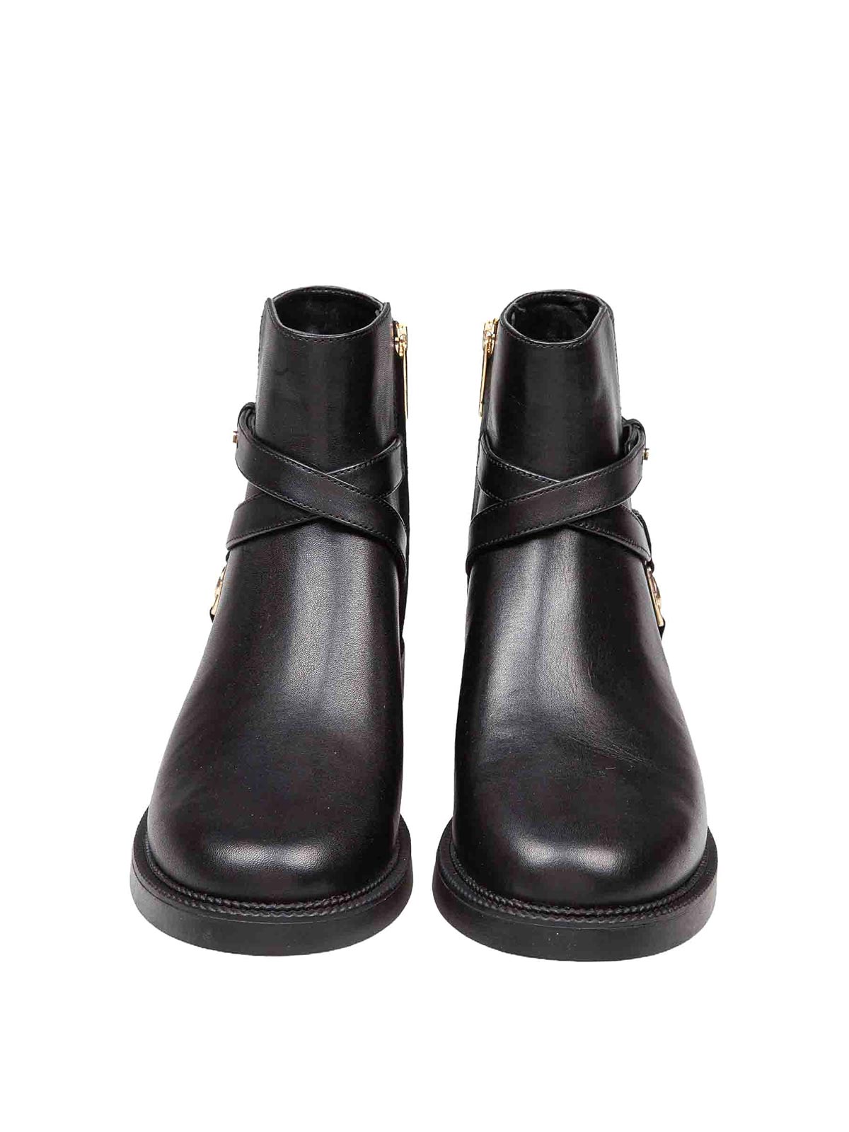 Abigail ankle boot in black leather 40F4ABME5L001 (MICHAEL KORS / ブーツ ) | MICHAEL KORS (マイケル・コース)(1)