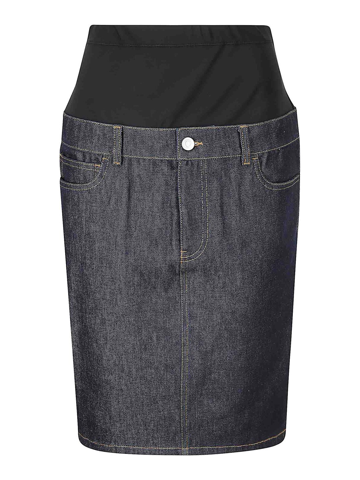 Hybrid Denim Midi Skirt COPJ62F2011BLKBLU (COPERNI / スカート ) | COPERNI (コペルニ)