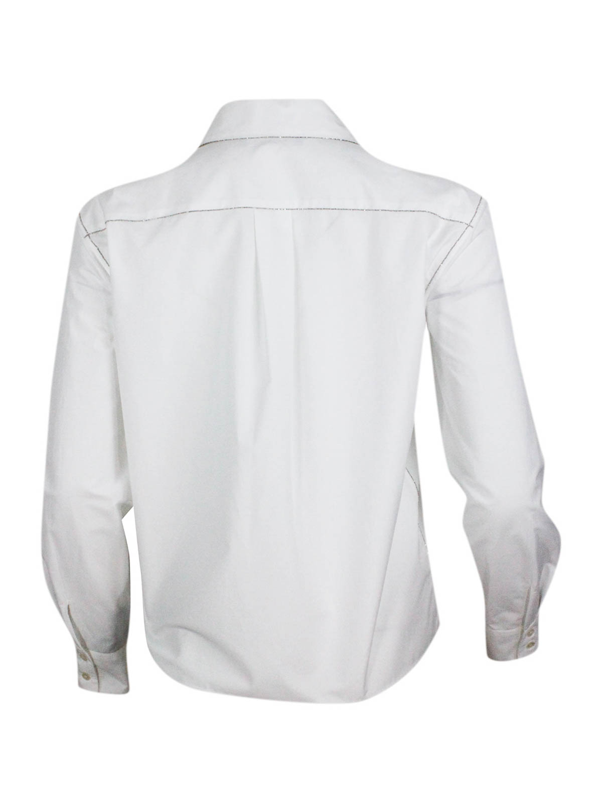 Cotton shirt CAD264F233D65021 (FABIANA FILIPPI / シャツ・ブラウス ) | FABIANA FILIPPI (ファビアナフィリッピ)(2)