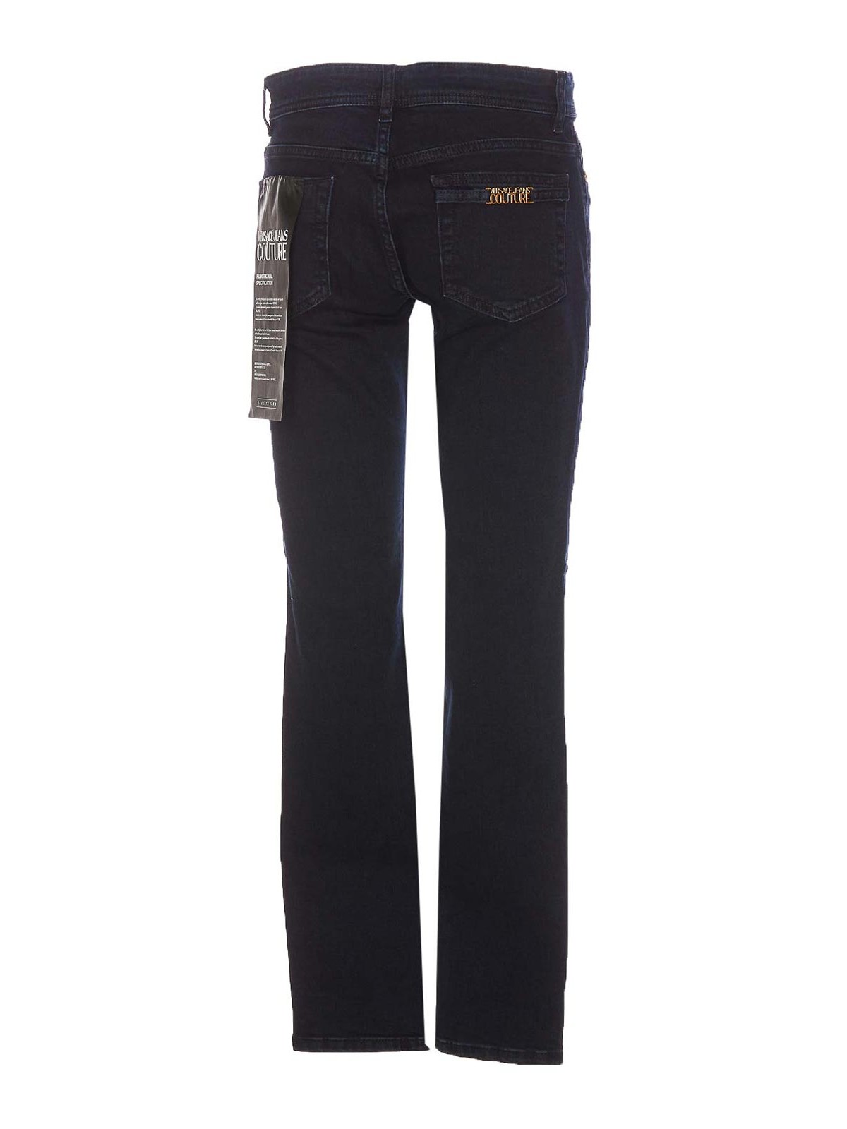 Couture Blue And Black Jeans 77HAB5K0CDW06906 (VERSACE JEANS COUTURE / ジーンズ ) | VERSACE JEANS COUTURE (ヴェルサーチェ ジーンズ クチュール)(1)