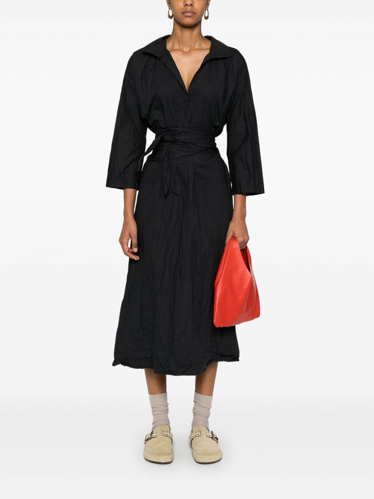 Abito Dress Spicchi Colletto Mirta Lavato A462VWC155116BLU (daniela gregis / ワンピース・ドレス・オールインワン ) | daniela gregis (ダニエラ グレジス)(1)