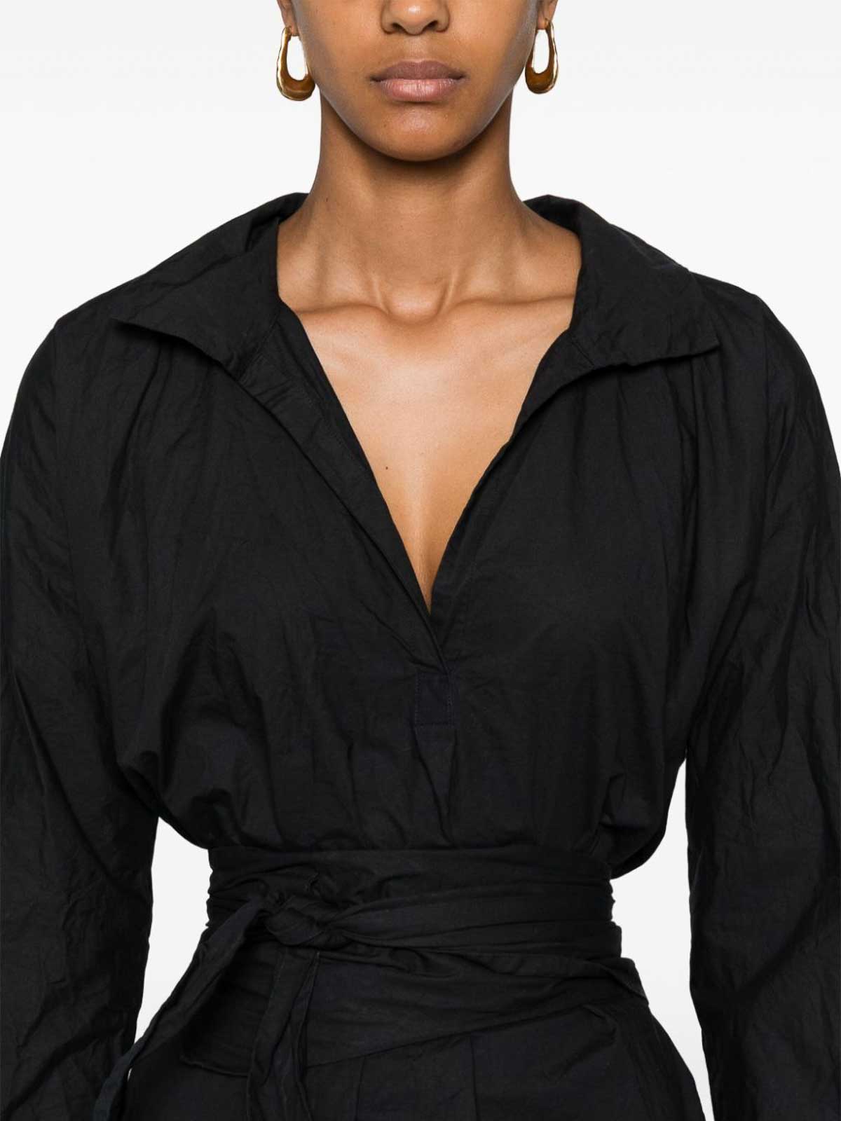 Abito Dress Spicchi Colletto Mirta Lavato A462VWC155116BLU (daniela gregis / ワンピース・ドレス・オールインワン ) | daniela gregis (ダニエラ グレジス)(3)
