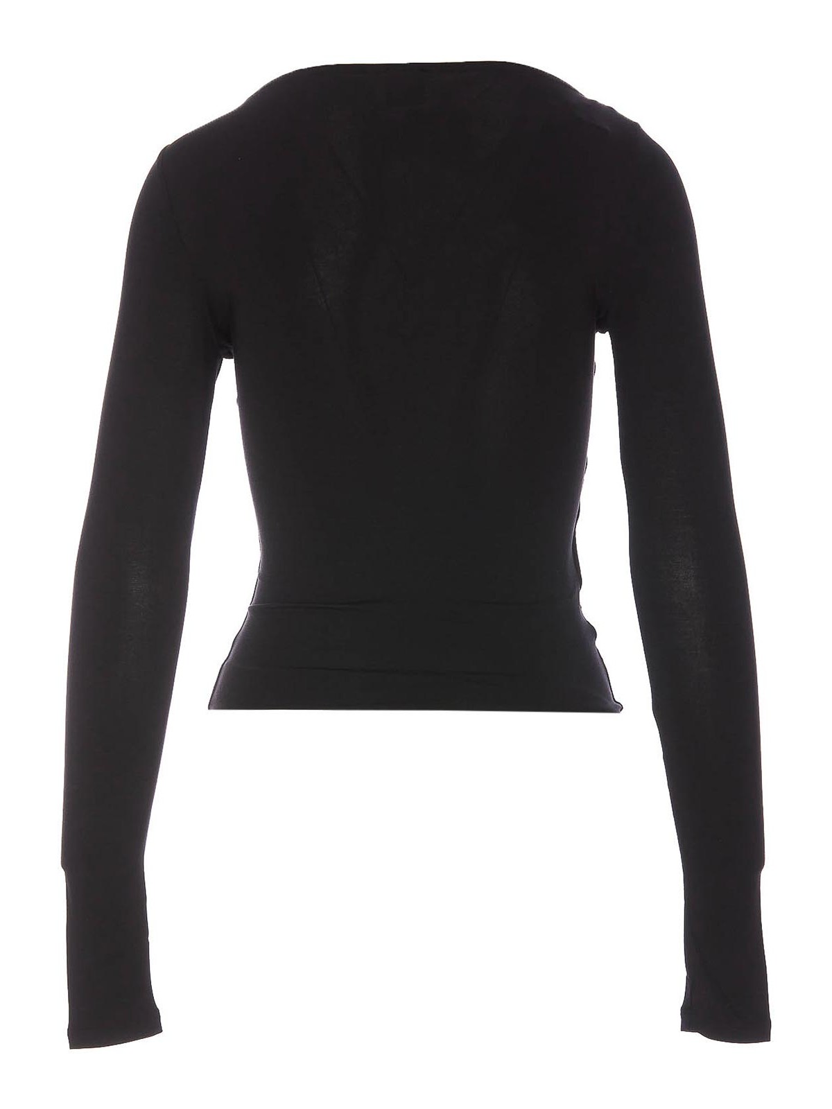 Black Arminio Long Sleeves Top 104526A29BZ99 (PINKO / Tシャツ・カットソー ) | PINKO (ピンコ)(1)