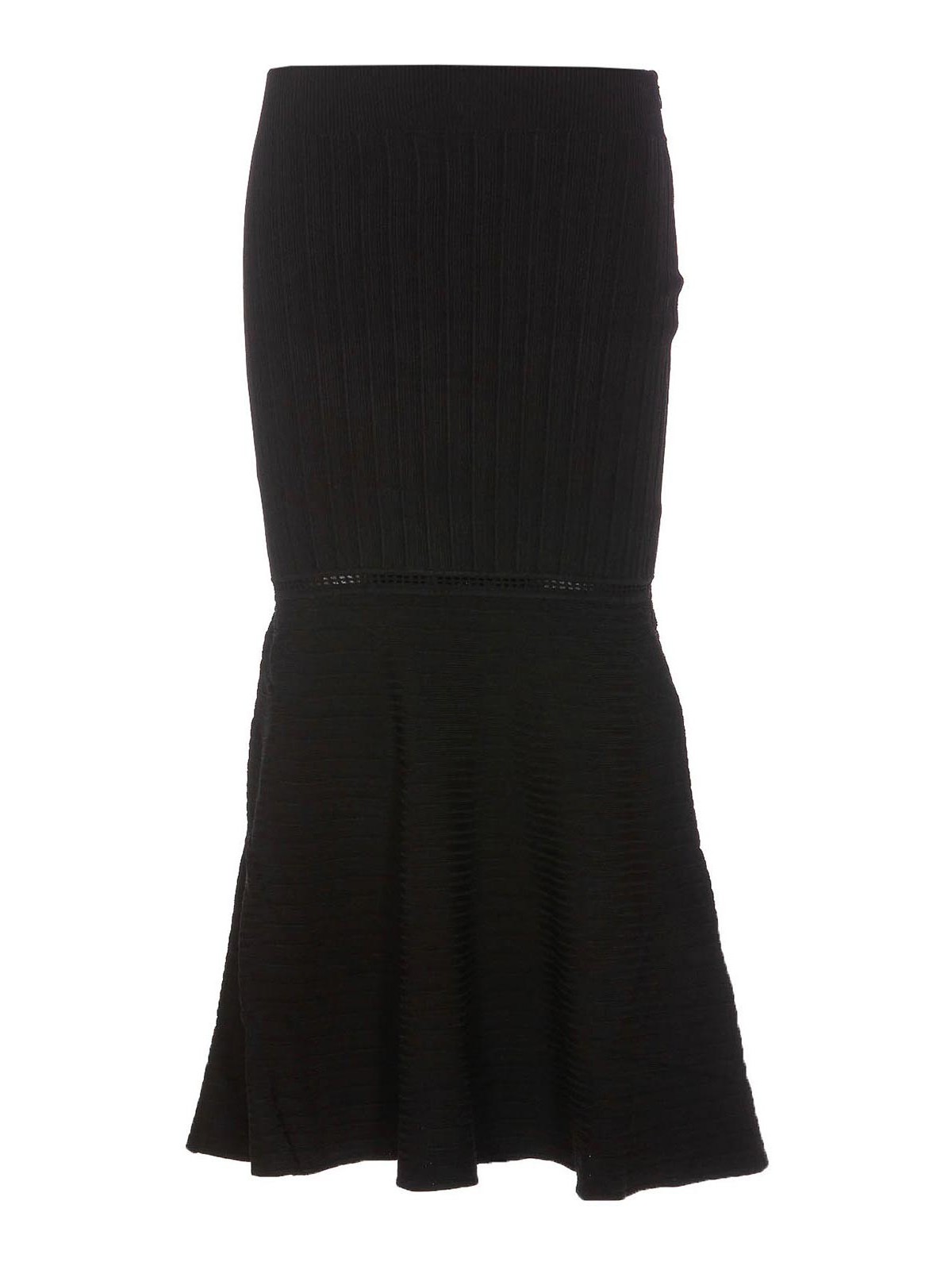 Black Flared Midi Skirt SK005910A1 (VICTORIA BECKHAM / スカート ) | VICTORIA BECKHAM (ヴィクトリア ベッカム)