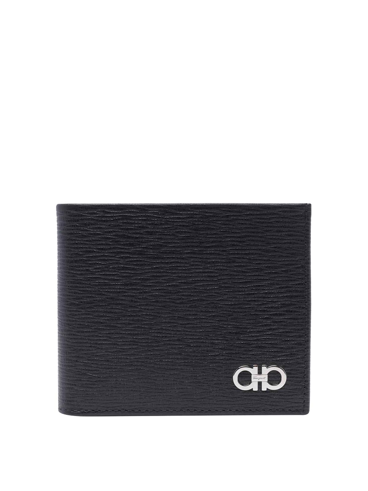 Gancini Wallet 68595666A063NERO (FERRAGAMO / 財布・カードケース ) | FERRAGAMO (フェラガモ)