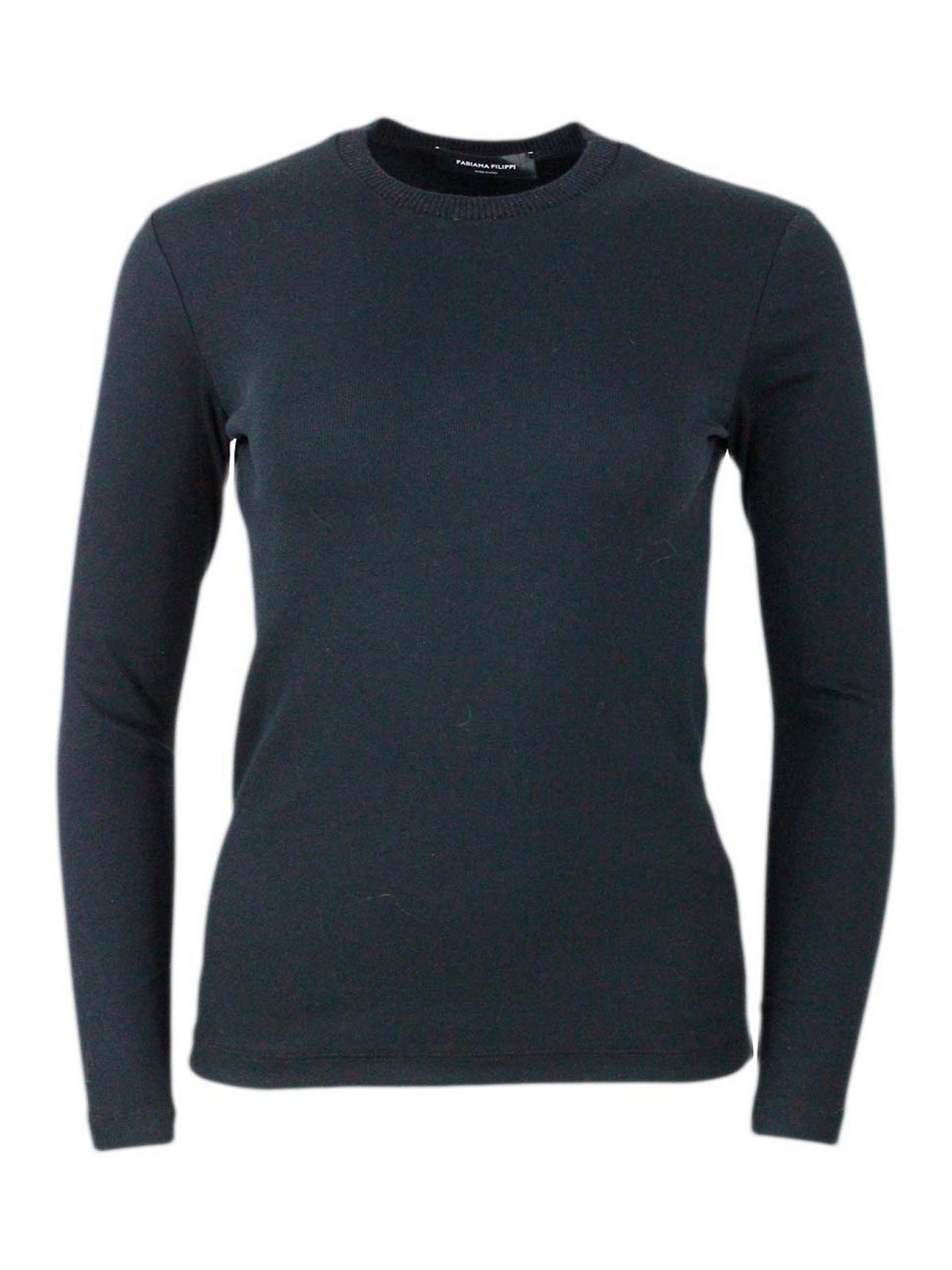 Jersey T-shirt JED214F399I963825 (FABIANA FILIPPI / Tシャツ・カットソー ) | FABIANA FILIPPI (ファビアナフィリッピ)