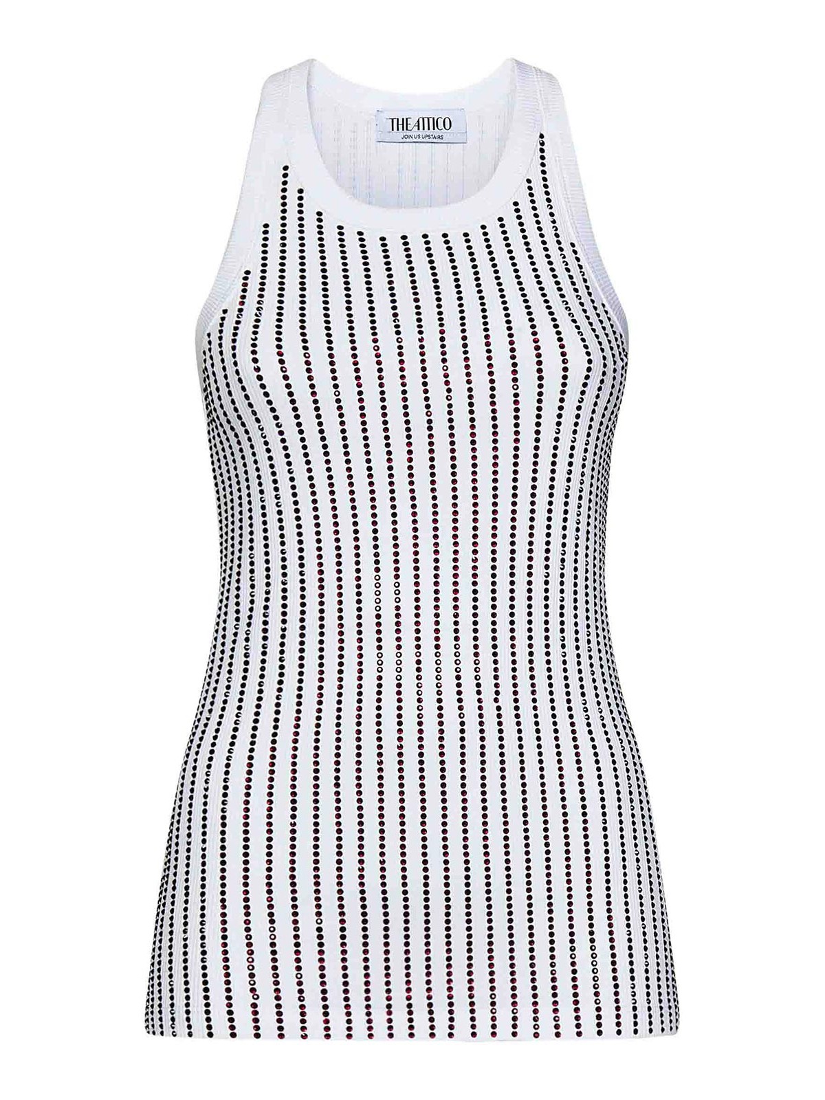 White Ribbed Top 247WCT276J050R059 (THE ATTICO / タンクトップ・キャミソール ) | THE ATTICO (ジ・アティコ)