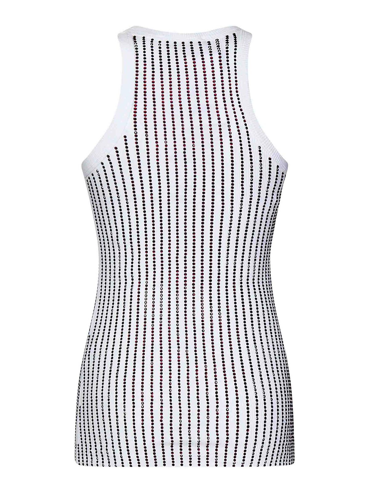 White Ribbed Top 247WCT276J050R059 (THE ATTICO / タンクトップ・キャミソール ) | THE ATTICO (ジ・アティコ)(1)