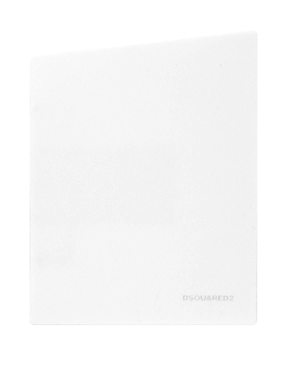 White Cotton Pocket Square PEM000401C026991062 (Dsquared2 / ネクタイ ) | Dsquared2 (ディースクエアード)