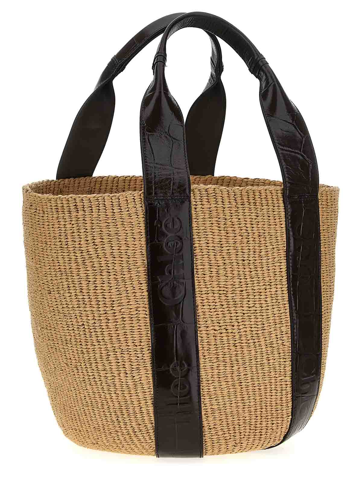 Woody Large Shopping Bag CHC24WS380O4324X (Chloé / ハンドバッグ・ショルダーバッグ ) | Chloé (クロエ)(1)