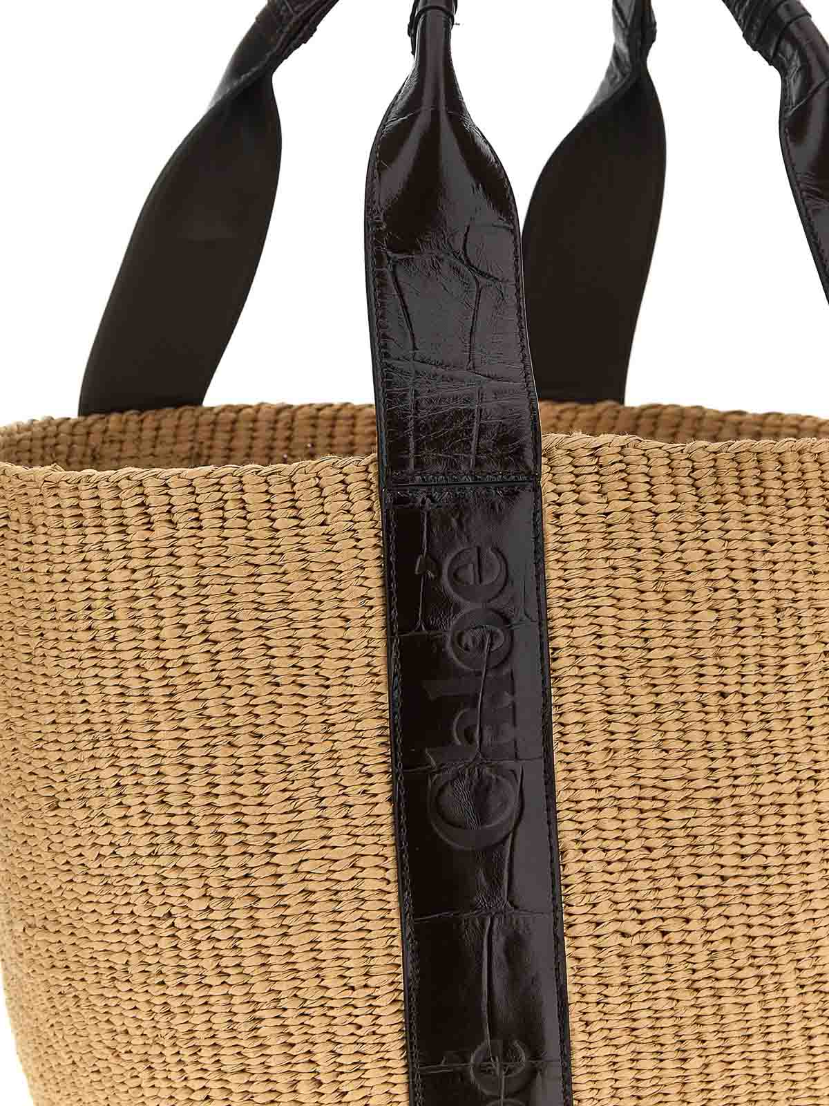 Woody Large Shopping Bag CHC24WS380O4324X (Chloé / ハンドバッグ・ショルダーバッグ ) | Chloé (クロエ)(2)
