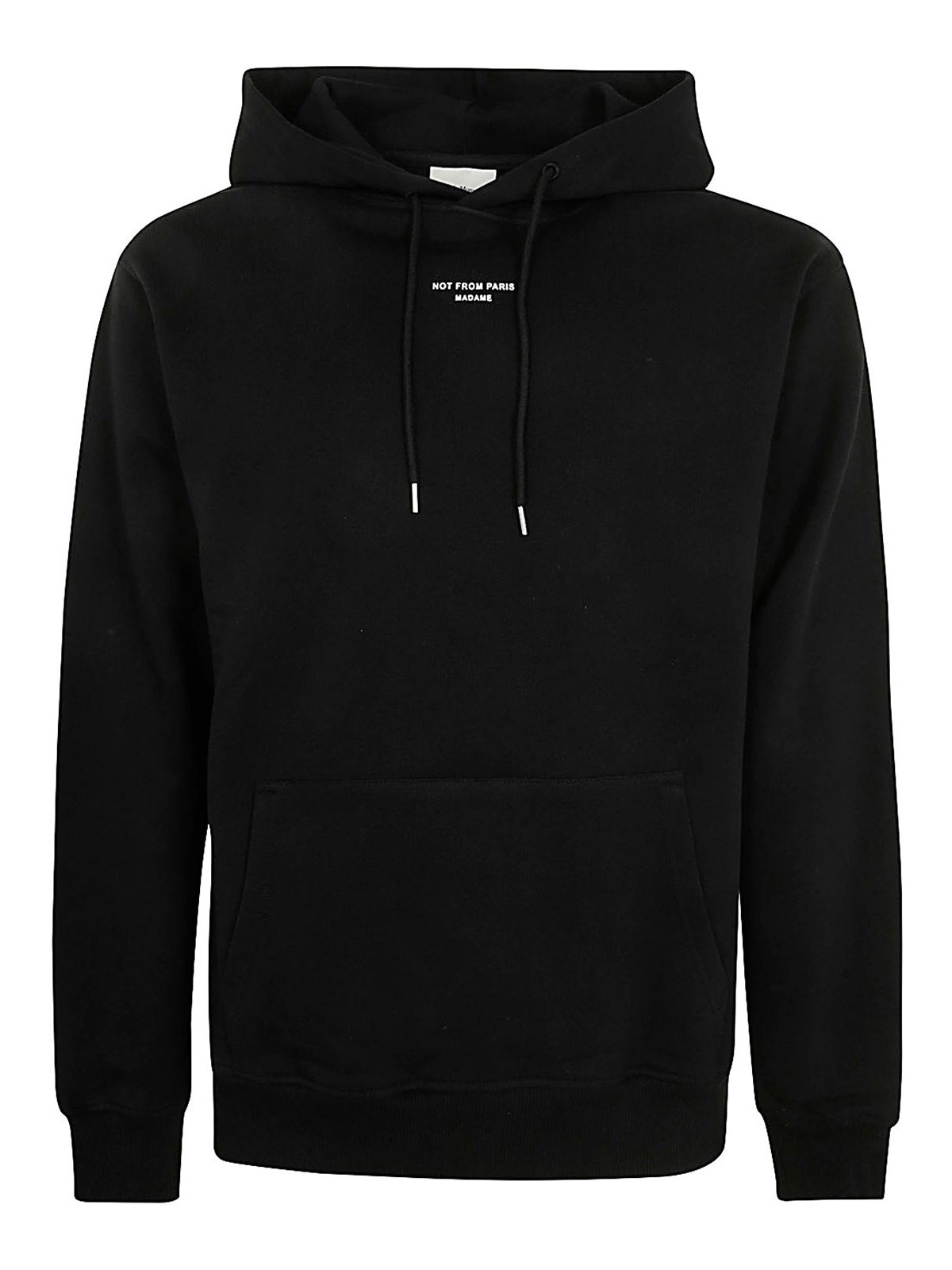 Le Hoodie Slogan Poche Classique PERMHO161CO12727602178 (Drôle De Monsieur / スウェット・フーディー ) | Drôle De Monsieur (ドロールドムッシュ)