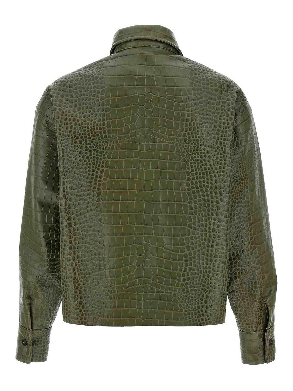 Crocodile Print Shirt D452K700IYR80515 (ERMANNO SCERVINO / シャツ・ブラウス ) | ERMANNO SCERVINO (エルマンノ シェルヴィーノ)(1)