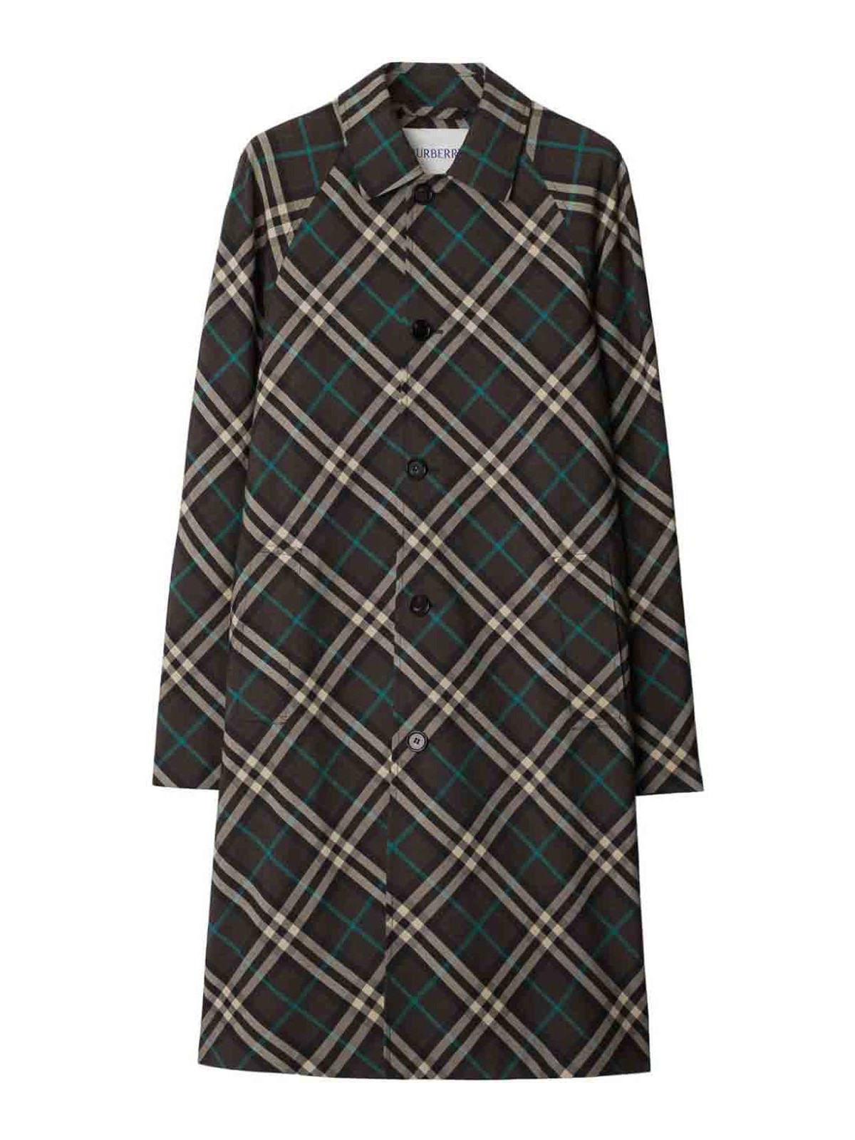 Green Polyester Trench Coat 8091845 (Burberry / コート ) | Burberry (バーバリー)