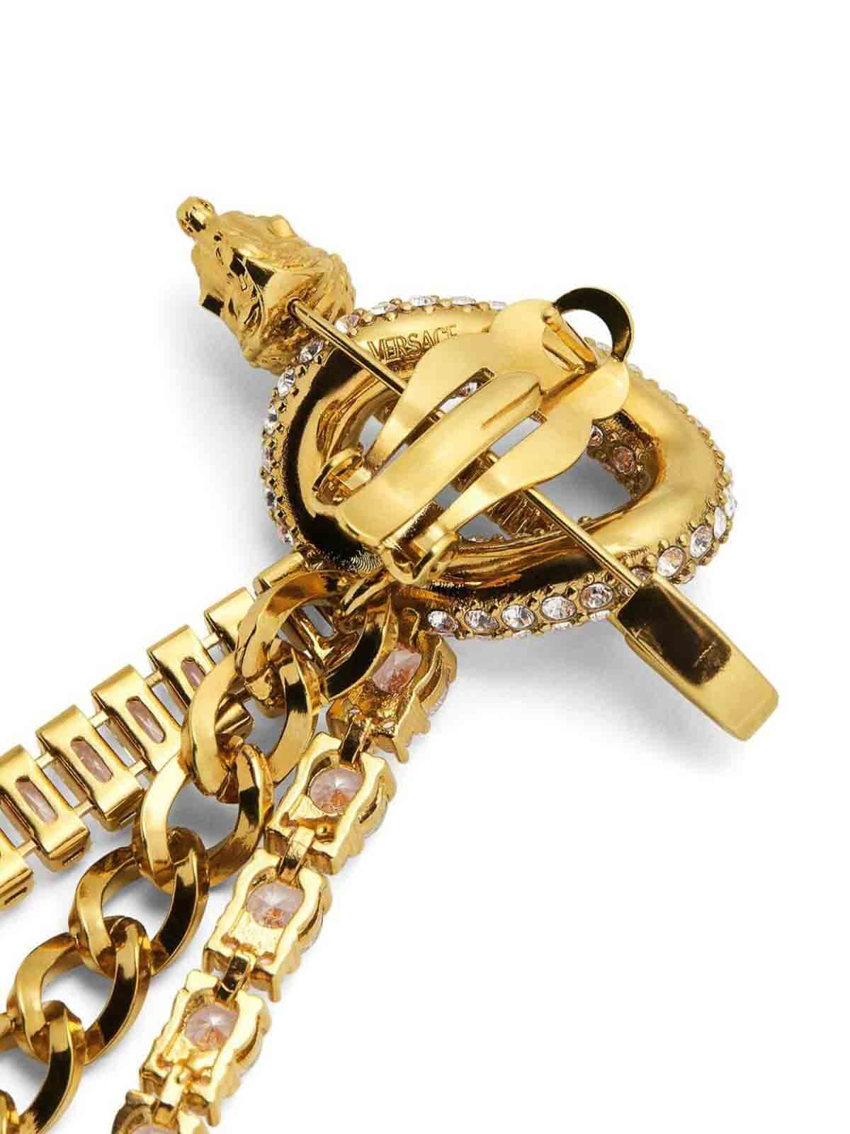 Earrings Metal+Strass 10171351A006214J090 (VERSACE / ピアス・イヤリング ) | VERSACE (ヴェルサーチェ)(1)