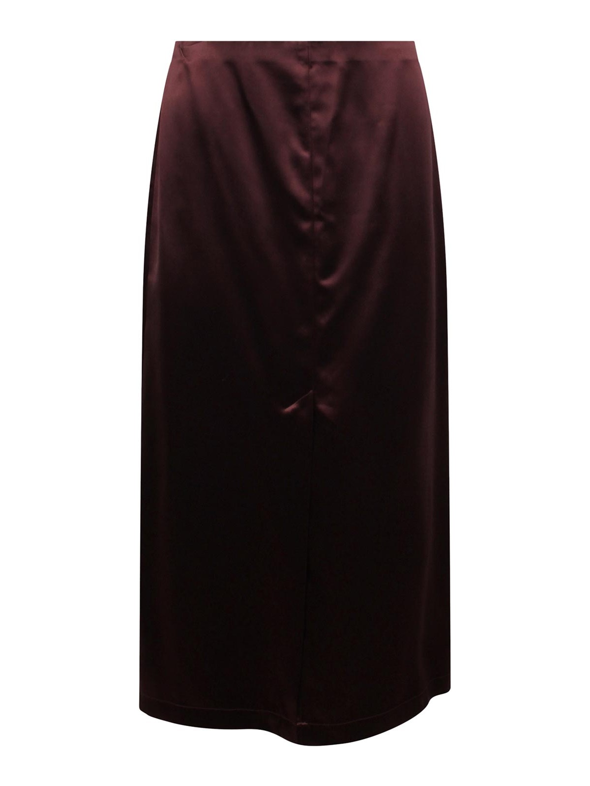 Satin Skirt LYSMIDNIGHTBORDEAUX (LOULOU STUDIO / スカート ) | LOULOU STUDIO (ルルスタジオ)