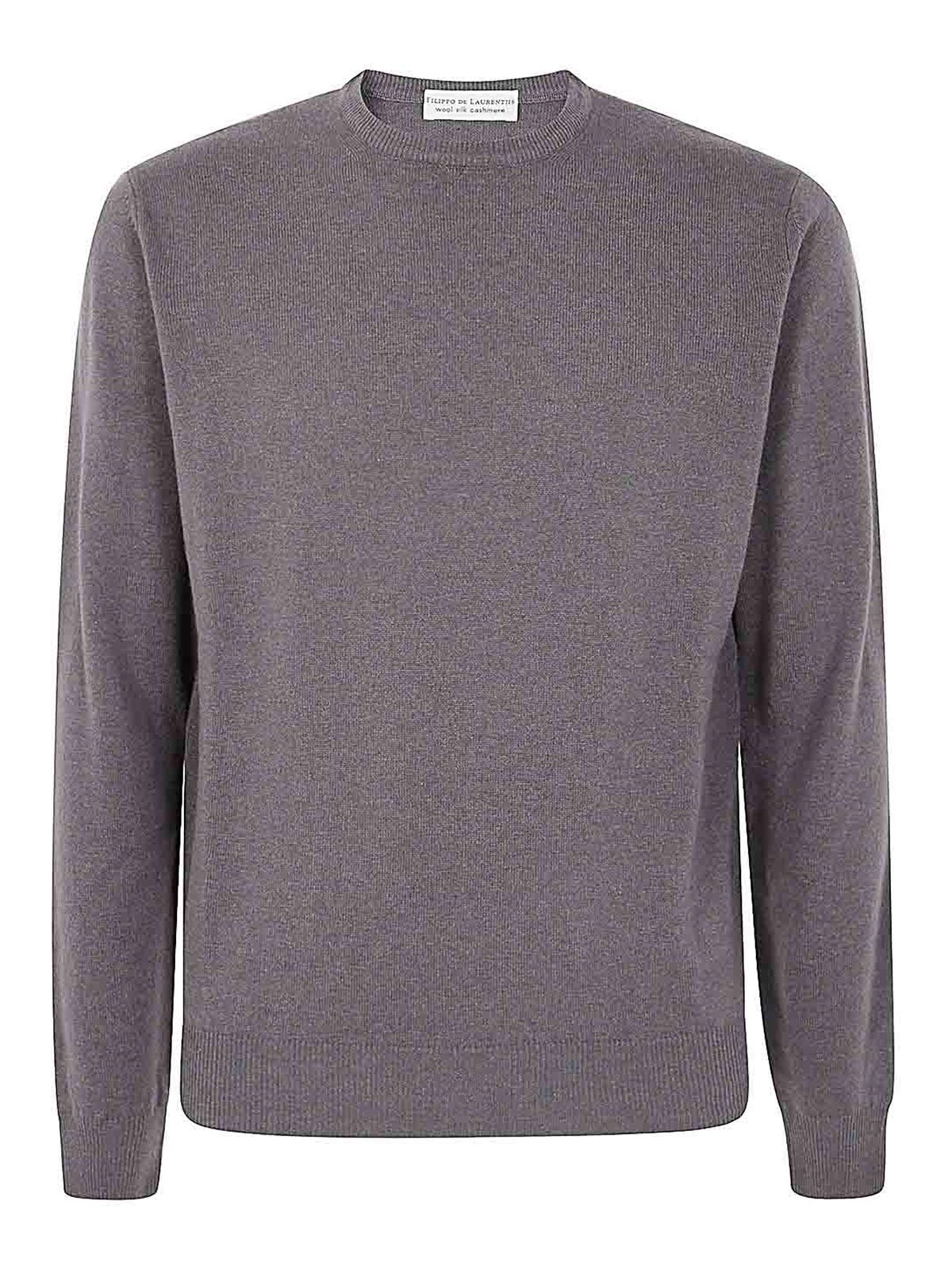 Long Sleeves Round Neck GC1MLWSC12RU920 (FILIPPO DE LAURENTIIS / ニット・セーター・カーディガン ) | FILIPPO DE LAURENTIIS (フィリッポ デ ローレンティス)
