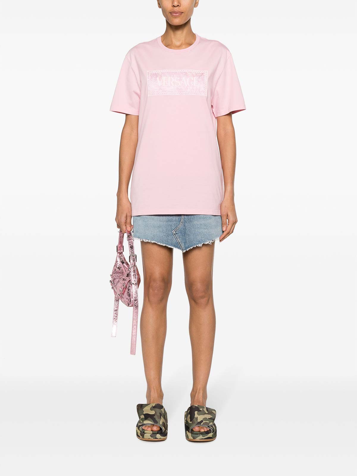 T-Shirt 10136001A101355P950 (VERSACE / Tシャツ・カットソー ) | VERSACE (ヴェルサーチェ)(1)