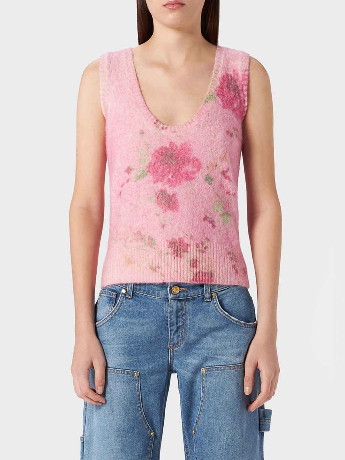 Sleeveless shirt 2M496AF7297 (Blumarine / ニット・セーター・カーディガン ) | Blumarine (ブルマリン)(1)