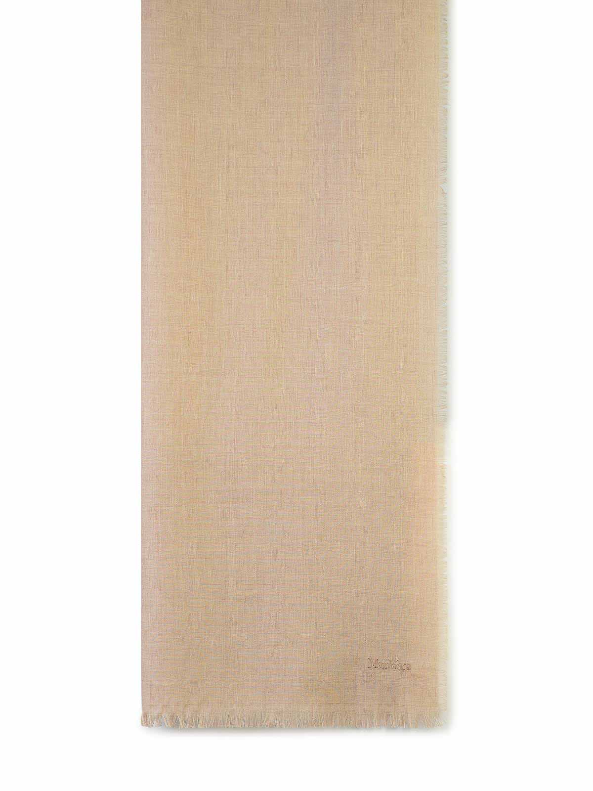 Magico Beige Wool Scarf 2424546061003 (Max Mara / スカーフ・マフラー ) | Max Mara (マックスマーラ)