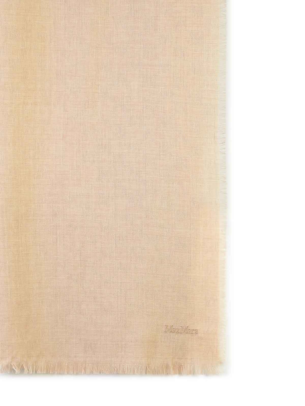 Magico Beige Wool Scarf 2424546061003 (Max Mara / スカーフ・マフラー ) | Max Mara (マックスマーラ)(2)